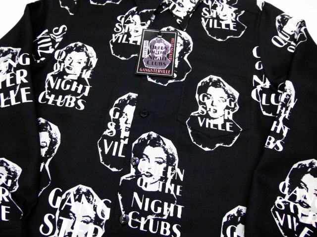 GANGSTERVILLE QUEEN OF THE NIGHT CLUBS-L/S SHIRTS
