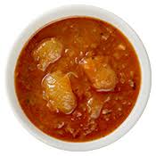 イタリア産小たまねぎグリルのトマトスープ　