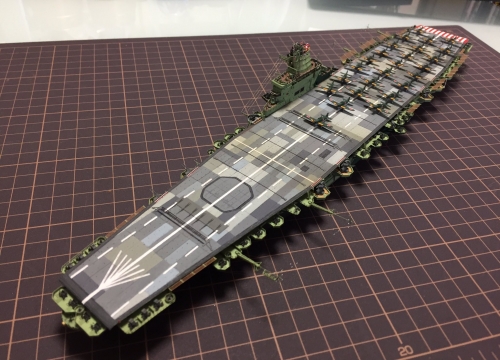 航空母艦『信濃』 完成ELzNq8aU0AAJDCI◆模型製作工房 聖蹟