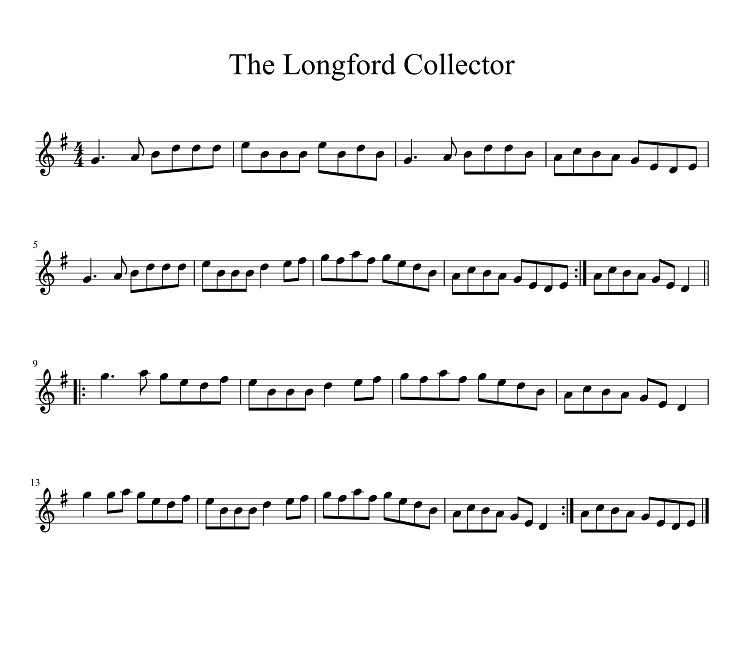 音源・楽譜 - The Longford Collector