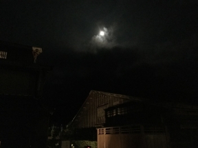 江戸村で月見