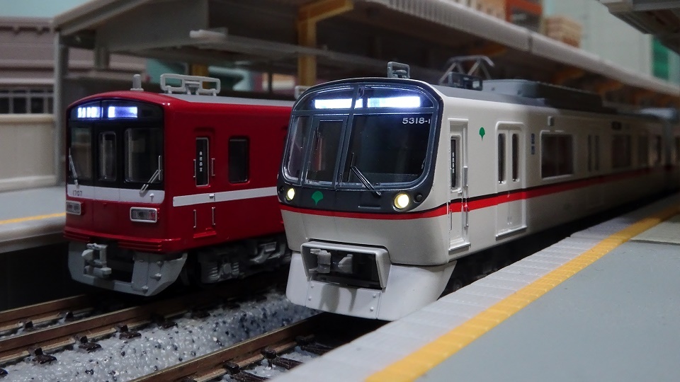 京急1500形(1700番台)更新車 8両セットが発売 - ビスタ模型鉄道 