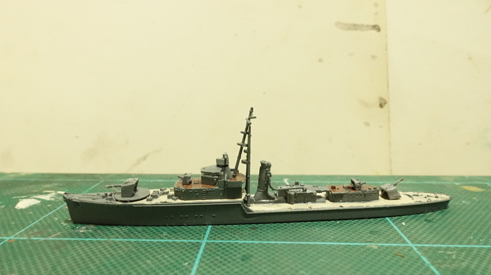 タミヤの1/700 ウォーターラインシリーズ No.408 日本海軍駆逐艦 敷波 その３